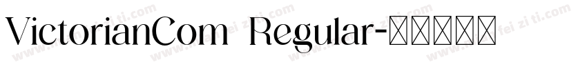 VictorianCom Regular字体转换